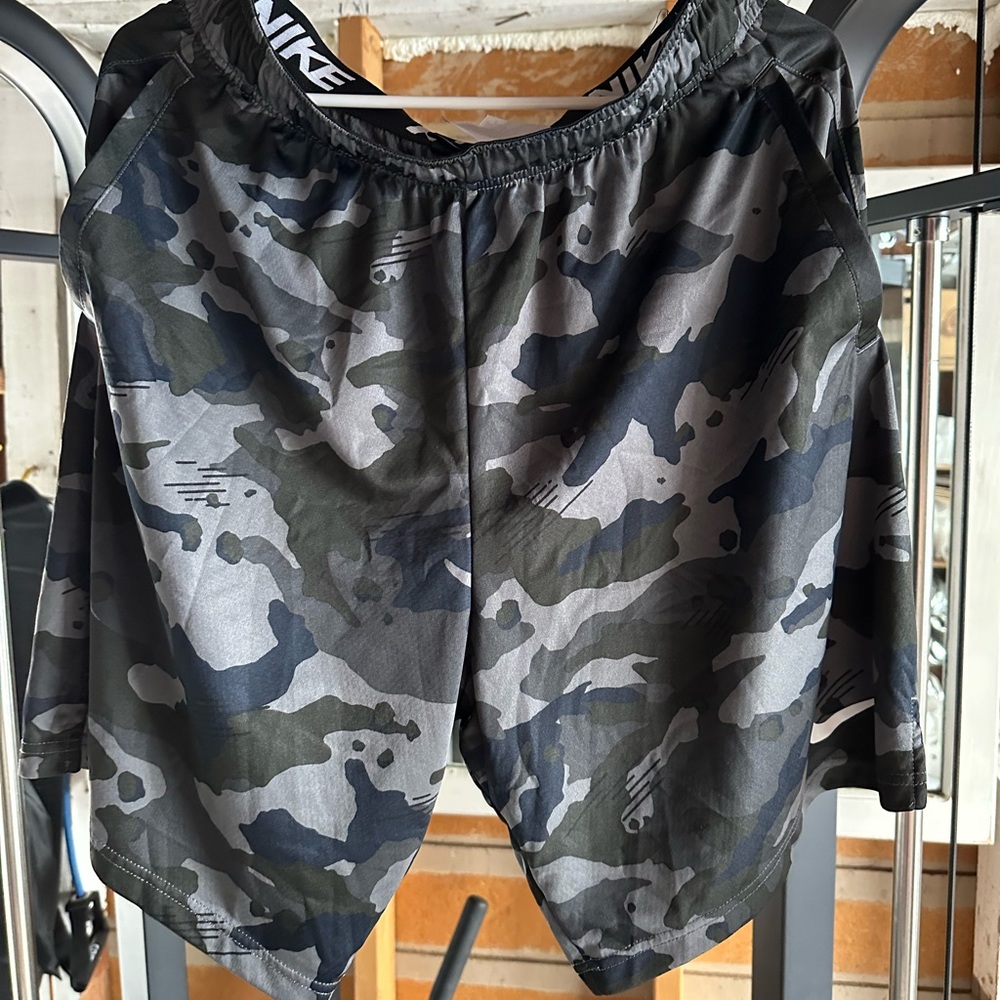Nike Camouflage Athletic Shorts